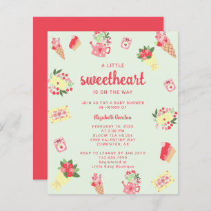 Budget Little Sweetheart op de weg Baby shower