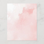 Budget Little Things Het is een meisje Baby shower (Achterkant)