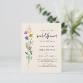 Budget Little Wildflower Baby shower (Staand voorkant)