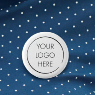 Budget Logo Aangepaste Zakelijke Speld, Marketing Ronde Button 3,2 Cm