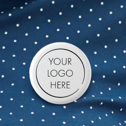 Budget Logo Aangepaste Zakelijke Speld, Marketing Ronde Button 3,2 Cm