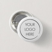 Budget Logo Aangepaste Zakelijke Speld, Marketing Ronde Button 3,2 Cm (Voorkant /achterkant)