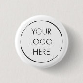 Budget Logo Aangepaste Zakelijke Speld, Marketing Ronde Button 3,2 Cm (Voorkant)