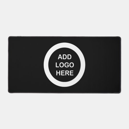 Budget Logo bewerkbare Business Desk Mat Sjabloon (Voorkant)
