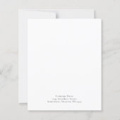 Budget Logo Elegant Company kerstgroeten (Achterkant)