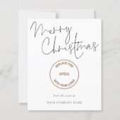 Budget Logo Elegant Company kerstgroeten (Voorkant)