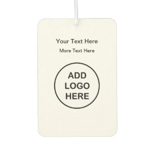 Budget Logo Style Zakelijke promotie Luchtverfrisser