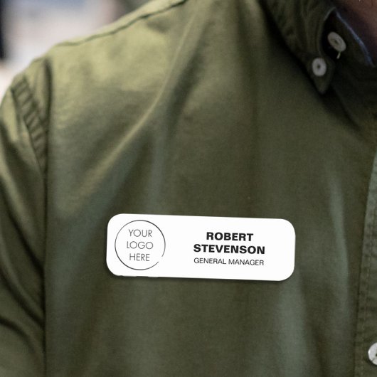Budget Logo Zakelijke Winkel Identificatie Badge, Naamplaatje