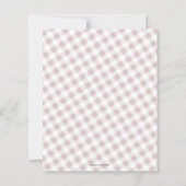 Budget Lokaal Gegroeide Boeren Markt Baby shower (Achterkant)