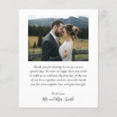 Budget Love and Bedankt Collage Wedding Bedankt F Flyer (Achterkant)