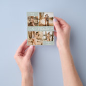 Budget Love and Bedankt Collage Wedding Bedankt F Flyer (Hand)