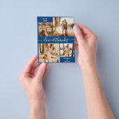 Budget Love and Bedankt Collage Wedding Bedankt F Flyer (Hand)