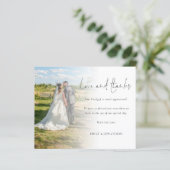 Budget Love and Bedankt Photo Script Wedding (Staand voorkant)