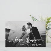 Budget Love and Bedankt Weddenschap Dankuwel papie (Staand voorkant)