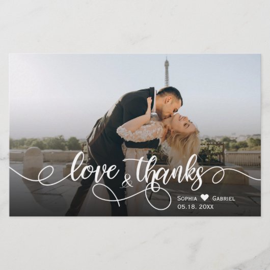 Budget Love and Bedankt Weddenschap Hartelijk dank (Voorkant)