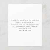 BUDGET Love Bedankt 3 Foto's Weddenschap Bedankt (Achterkant)