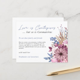 Budget Love Contagious Wedding Postpone
