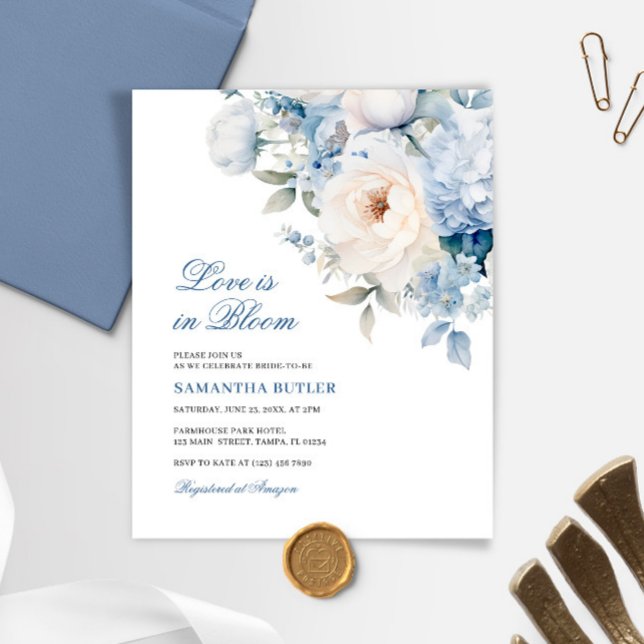 Budget Love is in Bloom Bridal Shower Invitation (Creator heeft geüpload)