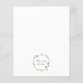 Budget Love is in Bloom Wildflower Vrijgezellenfee (Achterkant)