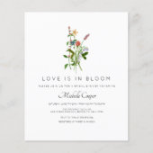 Budget Love is in Bloom Wildflower Vrijgezellenfee (Voorkant)