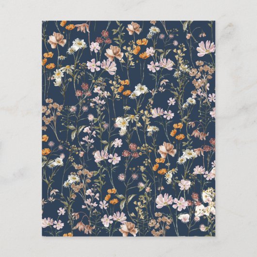 Budget Love is in Bloom Wildflower Vrijgezellenfee Flyer (Achterkant)