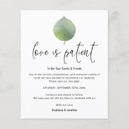 Budget Love is Patiënt nieuwe datum Eucalyptus ops