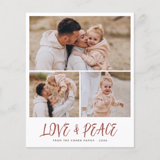 Budget Love & Peace 3 Fotokerstfeestdag (Voorkant)