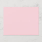 BUDGET Lovely roze green flower Weduwend RSVP (Achterkant)