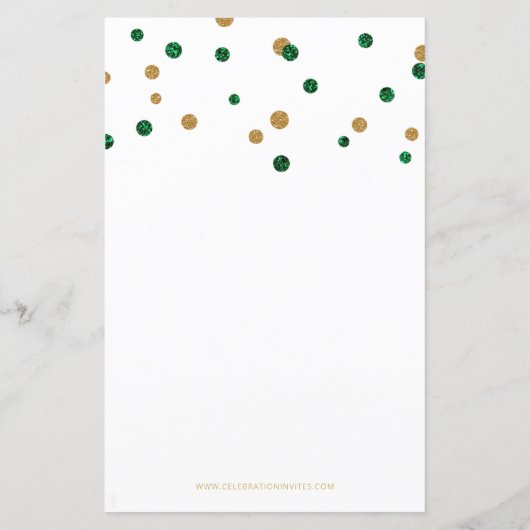 Budget Lucky One St Patrick verjaardagsuitnodiging (Achterkant)