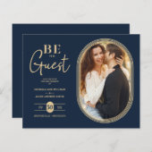 Budget Luxe Golden Oval Lijst Charming Wedding (Voorkant / Achterkant)