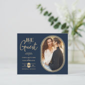 Budget Luxe Golden Oval Lijst Charming Wedding (Staand voorkant)