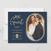 Budget Luxe Golden Oval Lijst Charming Wedding (Voorkant)
