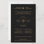 Budget Luxury Fake Golden Branches Fancy Script (Achterkant)