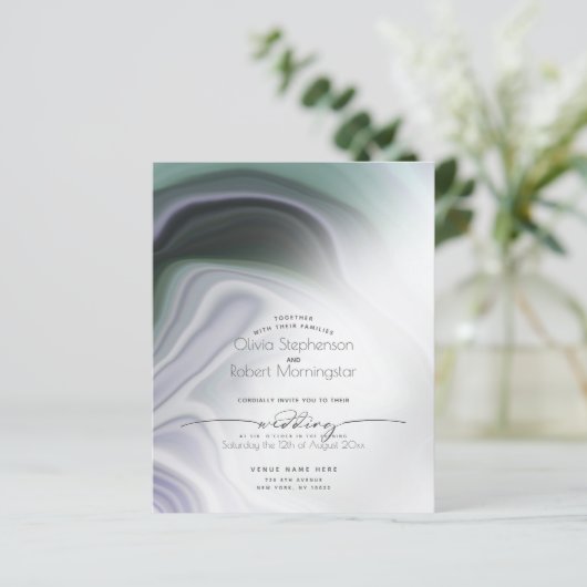 Budget, maar mooi Lila puistje (Staand voorkant)