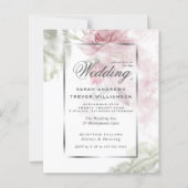 Budget maar Mooie Landelijke Roze Rozen (Voorkant)