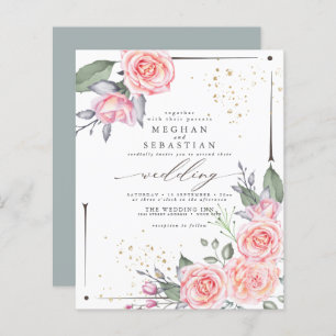 Budget maar mooie rustieke roze rozen