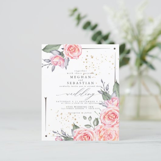 budget maar prachtige, bijtende Rozen (Staand voorkant)