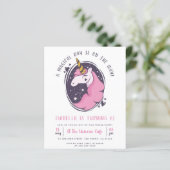 Budget Magical Gold Glitter Unicorn Birthday Party (Staand voorkant)