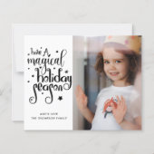 Budget Magical Holiday Seizoen Foto Kerstmis (Voorkant)