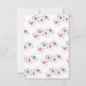 Budget Magician Rabbit Wand Magic Show Verjaardag Notitiekaartje (Achterkant)