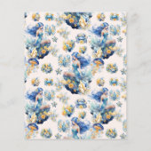 Budget Magische Zeemeermin 1e Verjaardagsfeest (Achterkant)