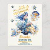 Budget Magische Zeemeermin 1e Verjaardagsfeest (Voorkant)