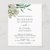 Budget Magnolia Eucalyptus Elegant Wedding (Voorkant)