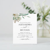 Budget Magnolia Eucalyptus Weddenschap (Staand voorkant)