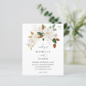 Budget Magnolia White Floral Wedding (Staand voorkant)