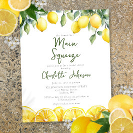 Budget Main Squeeze Waterverf Citroen Vrijgezellen