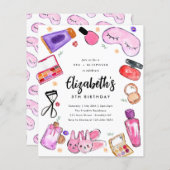 Budget Make-up Meisjes Slumber Sleepover Spa Verja (Voorkant / Achterkant)