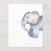 Budget Mama en Baby Elephant Baby shower (Achterkant)