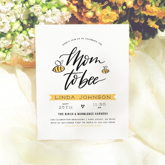 Budget mama om geneutraliseerd Baby shower te word