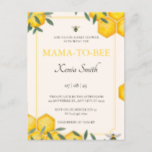 Budget Mama-to-bee baby shower-uitnodiging